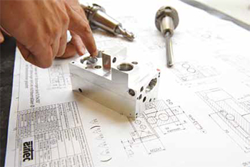 Photo de la conception d'une pièce selon les plans créés